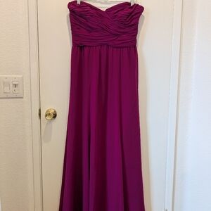 Fuchsia Ralph Lauren Evening Gown